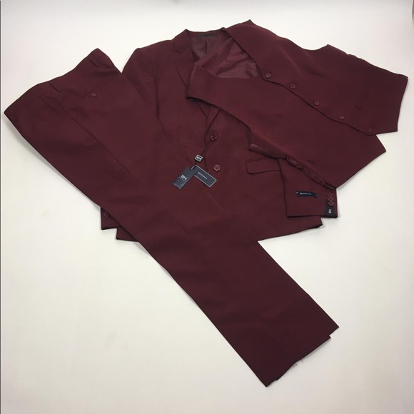 Braveman  slim fit 3 piece suit 40S/34W - Picture 3 of 8